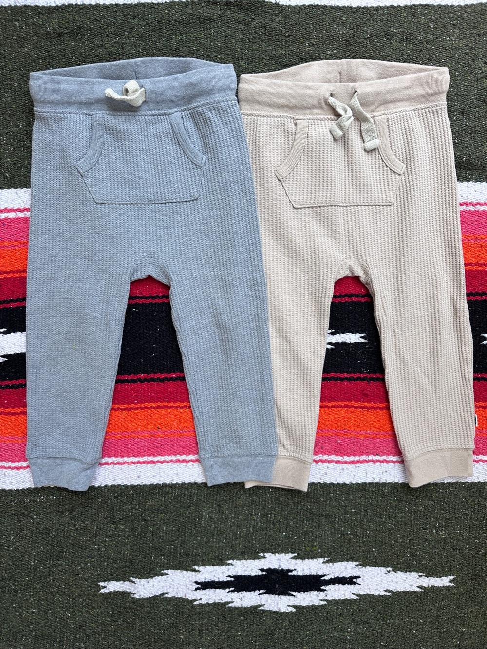 Easy Peasy Boys Waffle Knit Joggers